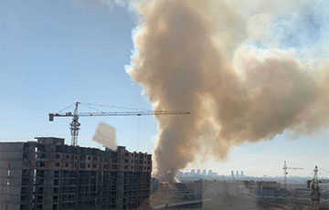 В московитском Краснодаре после взрыва горит авиационное училище