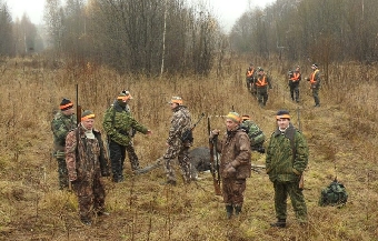 Осенне-зимний сезон загонной охоты на оленя, лося, косулю в Беларуси открывается с 1 октября