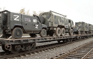 В Беларусь продолжают прибывать техника и военнослужащие из Московии