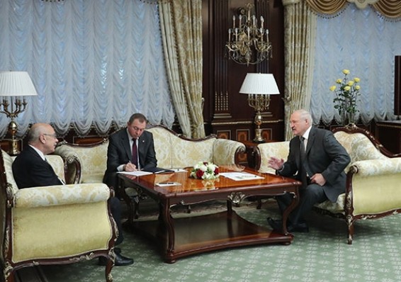 Лукашенко провел встречу с заместителем генсекретаря ООН Воронковым
