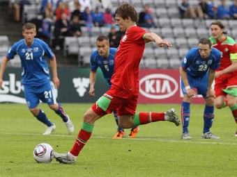 Белорусы проиграли грекам в квалификации молодежного чемпионата Европы по футболу