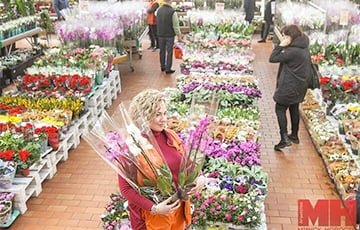 Какие цветы и почем можно купить к 8 Марта в Минске