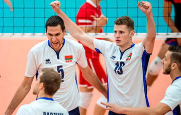 Белорусские волейболисты обыграли сборную Египта