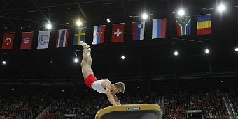 Дмитрий Касперович занял 6-е место в опорном прыжке на чемпионате мира по спортивной гимнастике в Японии