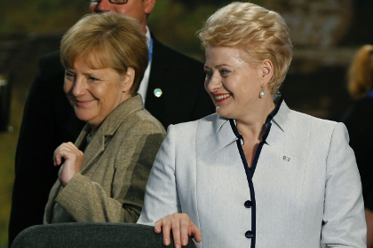 Президент Литвы рассказала о своей вере в Меркель