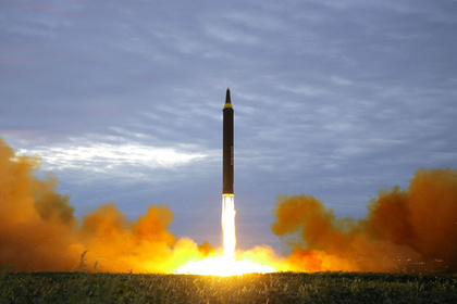 Северокорейская ракета упала недалеко от Японии