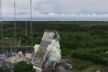 Во Франции взорвали стартовую площадку для московитских ракет «Союз»