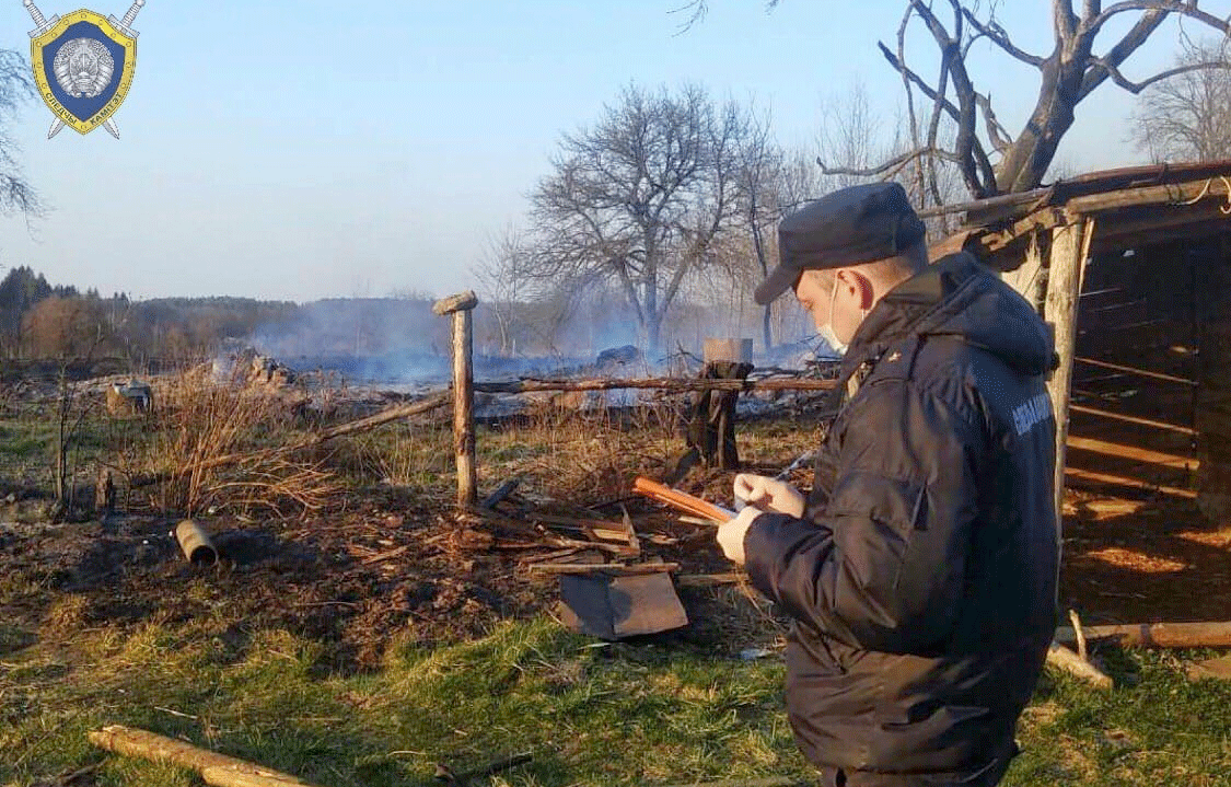 В Гродненской области сгорела почти целая деревня