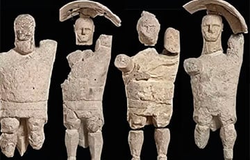Археологи обнаружили в Италии странные статуи гигантов