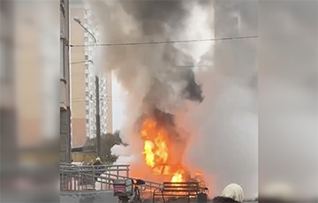 В Москве взорвался автомобиль московитского ученого