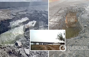 «Перед сдачей Херсона то же было»: московиты паникуют из-за разрушения мостов в Чонгаре