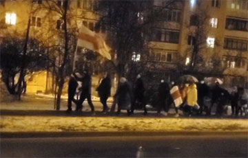 Минские районы вышли на акции солидарности