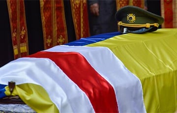 На Ивано-Франковщине попрощались с погибшим за свободу Украины беларусом
