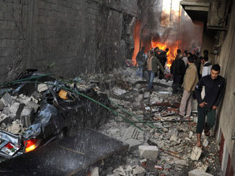 Жертвами терактов под Дамаском стали 20 человек