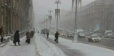 Сильный гололед и снижение температуры в Беларуси