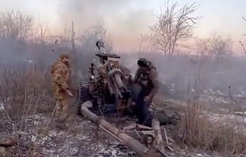 ВСУ громят оккупантов возле Бахмута из британских пушек L119 Howitzer