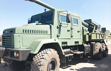 Украинские артиллеристы показали уничтожение склада горючего оккупантов с помощью САУ «Богдана»