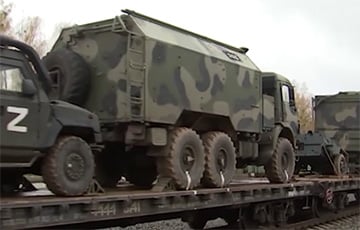 Московия перебросила в Беларусь новый эшелон с солдатами и техникой