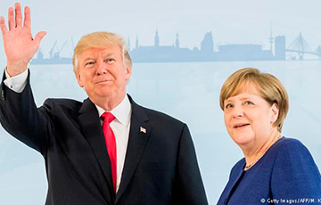 О чем Трамп разговаривал с Меркель?