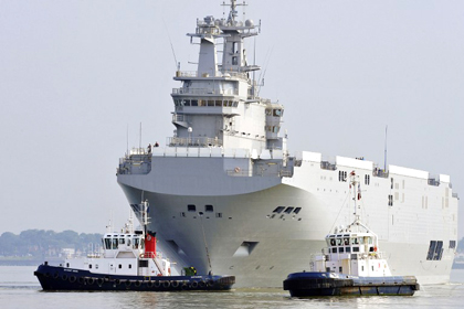 Франция отправила «Мистраль» в Южно-Китайское море