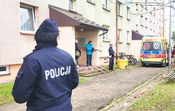 В польском Саноке мужчина бросился на полицейских с мачете