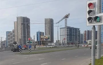 В Минске открыли движение на перекрестке проспекта Мира и улицы Кижеватова