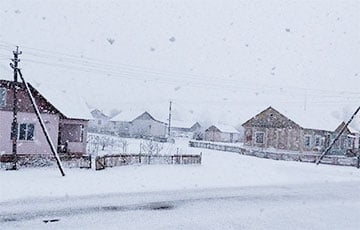В двух областях Беларуси начался снегопад