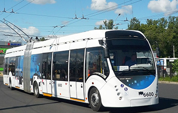 В Минске появился первый общественный транспорт на батарейках