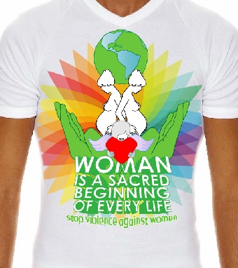 Белорус стал призером конкурса ООН на лучший дизайн футболки "Сообща покончим с насилием в отношении женщин"