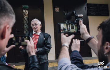 Нина Багинская принесла на суд диск с заявлением Лукашенко