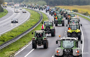 Тысячи фермеров на тракторах устроили протест в Гааге
