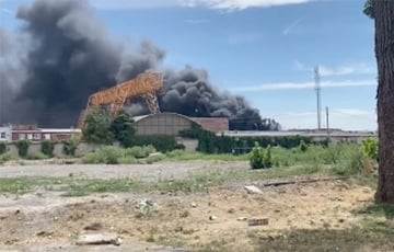 В московитском Ростове вспыхнул мощный пожар