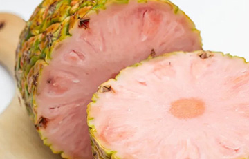 Ученым потребовалось 16 лет, чтобы создать розовый ананас