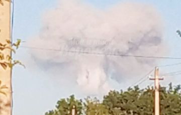 В Воронежской области после атаки БПЛА начался пожар на складе со «взрывоопасными объектами»