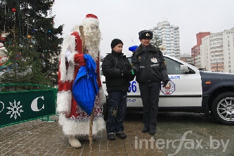 ГАИ проведет рождественскую акцию для маленьких пассажиров в Минске