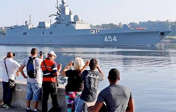 Видеофакт: На Кубу прибыл российский фрегат, несущий крылатые ракеты