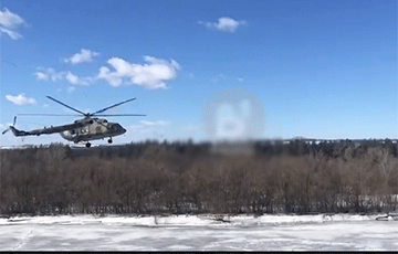 В Воронежской области московитский вертолет Ми-8 зацепил ЛЭП
