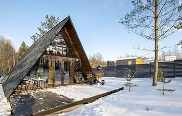 Недалеко от горнолыжных курортов под Минском продается треугольная дача