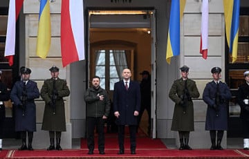 Зеленский и Навроцкий впервые встретились в Польше