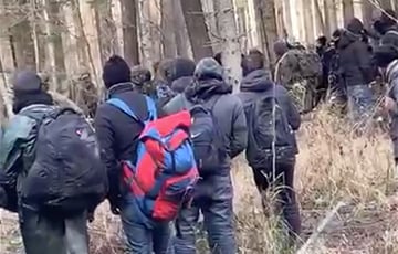 Глава МВД Литвы: беларусские силовики отправляют нелегалов на границу босиком