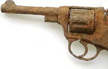В Лидском районе нашли револьвер XIX века