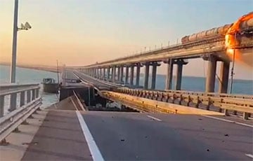 Видеофакт: Московитский пропагандист устроил истерику после вопроса о Крымском мосте