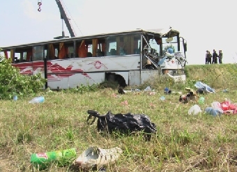Девятнадцать пострадавших в ДТП под Минском с участием экскурсионного автобуса были госпитализированы