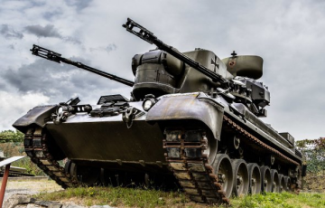 Румынские ЗРК Gepard сбили московитские БПЛА во время их атаки на Украину