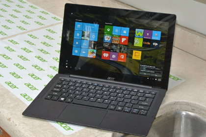Acer представила первый в мире ноутбук 2-в-1 c экраном 4K