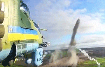 Боевая работа украинской авиации по оккупантам попала на видео