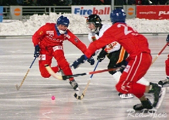 Сборная Беларуси одержала вторую победу на чемпионате мира по хоккею с мячом в дивизионе В