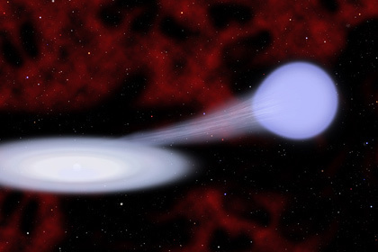 Астрономы увидели взрыв звезды-зомби