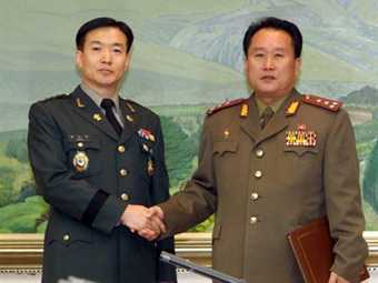 Переговоры между Кореями сорвались из-за корвета "Чхонан"