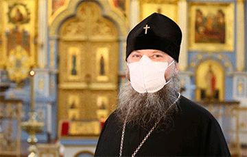 Архиепископ Новогрудский и Слонимский Гурий начал носить защитную маску